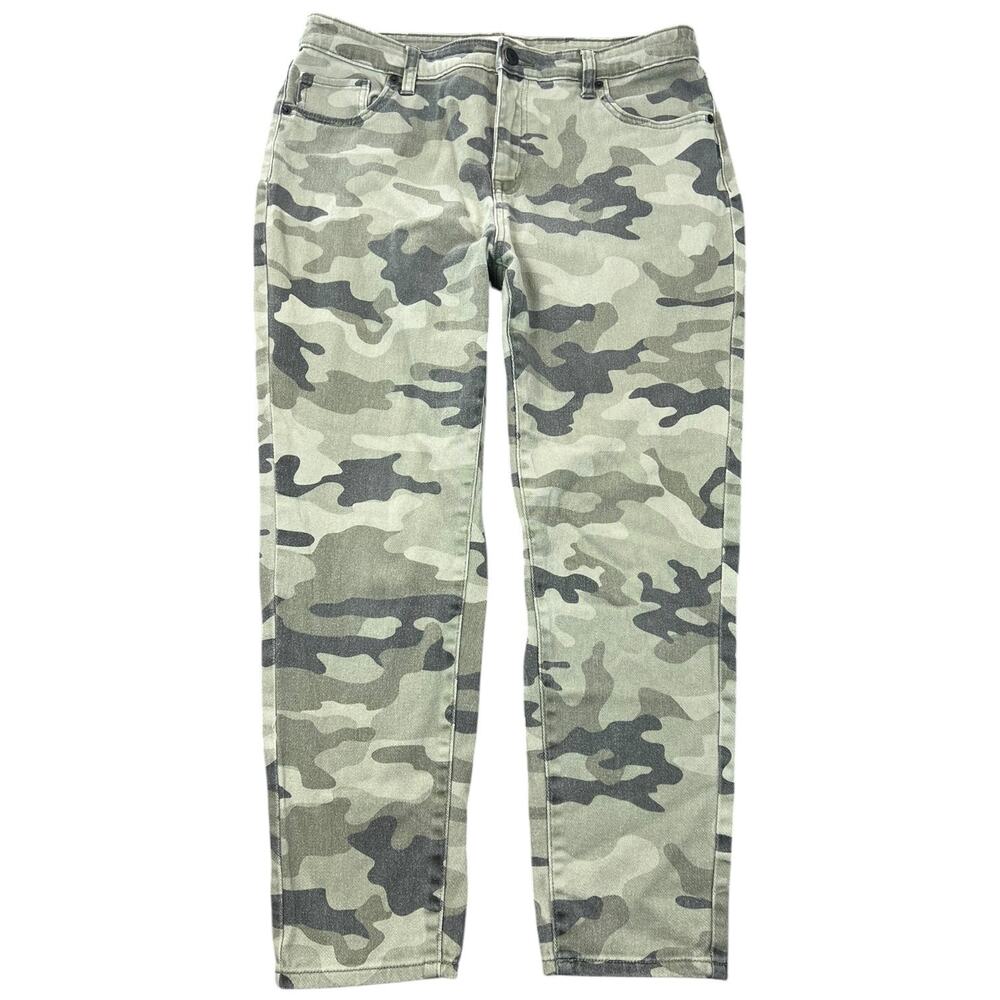 Nili Lotan x Target Camo High Rise Ankle Skinny Jeans Women 12 Green 2021